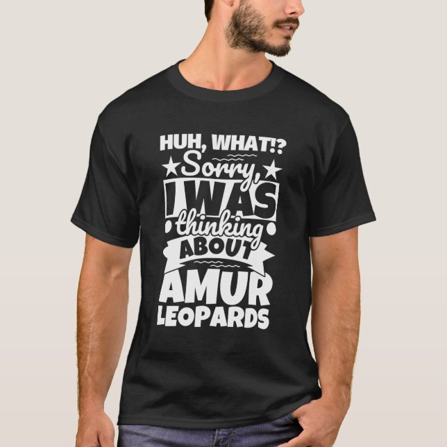 Amur Leopards T-Shirt (Front)