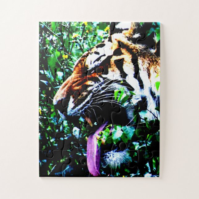 Amur Tiger 11x14 30pc jpcn Jigsaw Puzzle (Vertical)