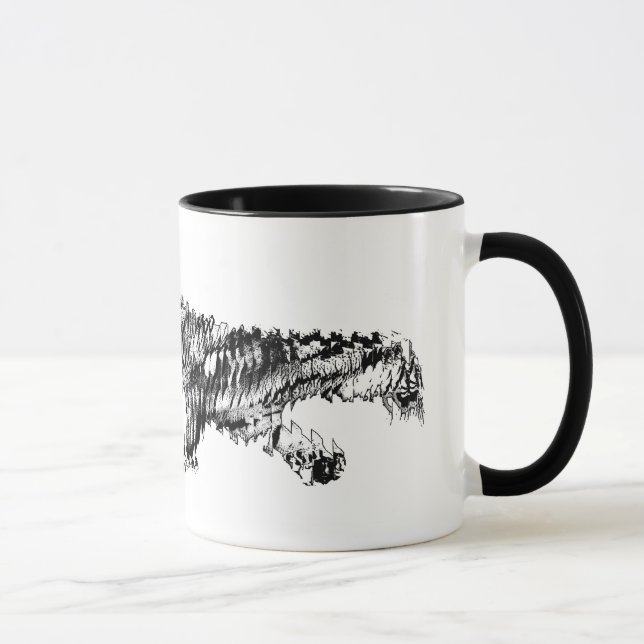 Amur Tiger #2/Ringer mug (Right)