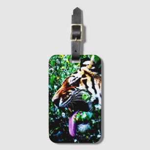 Amur Tiger bc ltcnm Luggage Tag