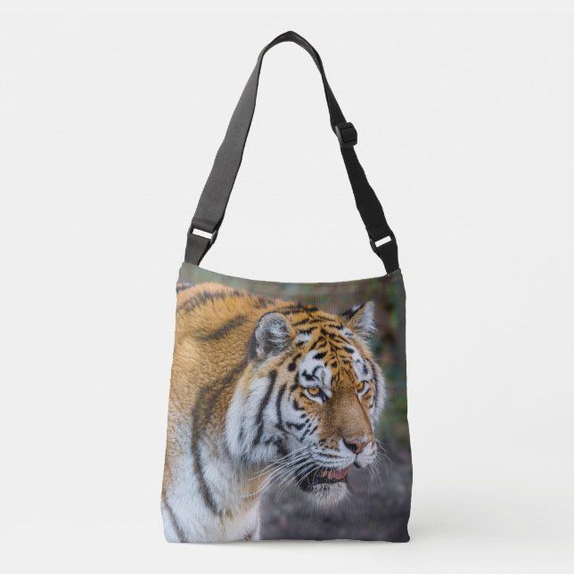 Amur tiger crossbody bag (Front)