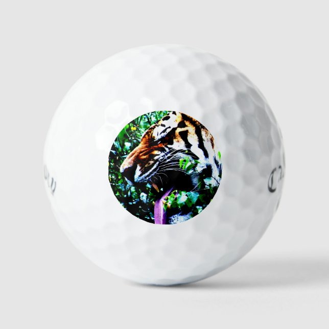 Amur Tiger css gbcnm Golf Balls (Front)