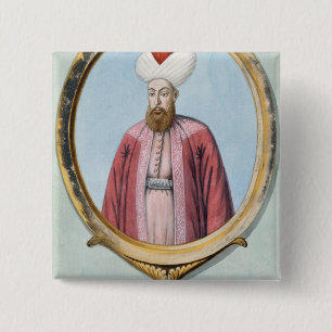 Amurath (Murad) I (1319-89), Sultan 1359-89, from 15 Cm Square Badge