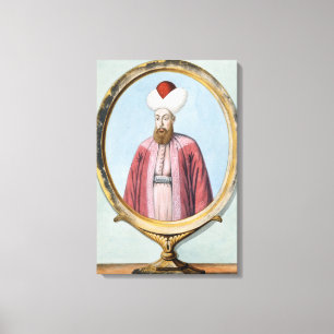 Amurath (Murad) I (1319-89), Sultan 1359-89, from Canvas Print