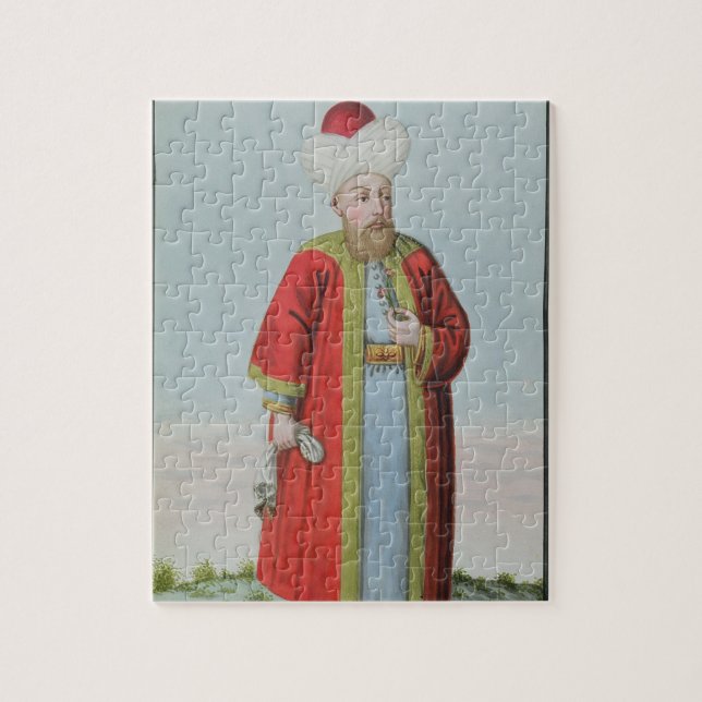 Amurath (Murad) II (1404-51) Sultan 1421-51, from Jigsaw Puzzle (Vertical)