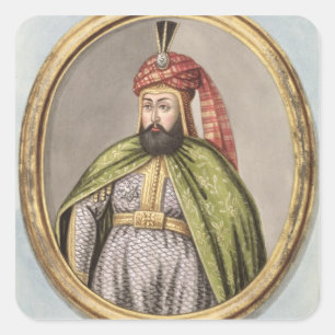 Amurath (Murad) IV (1612-40) Sultan 1623-40, from Square Sticker