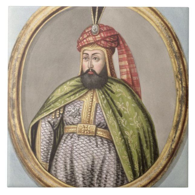 Amurath (Murad) IV (1612-40) Sultan 1623-40, from Tile (Front)