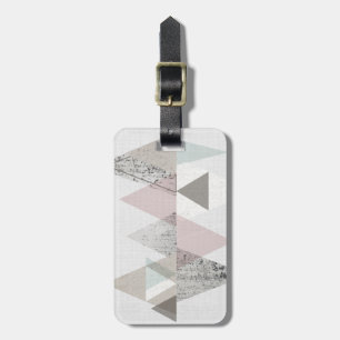 Amuse II   Geometric Modern Luggage Tag