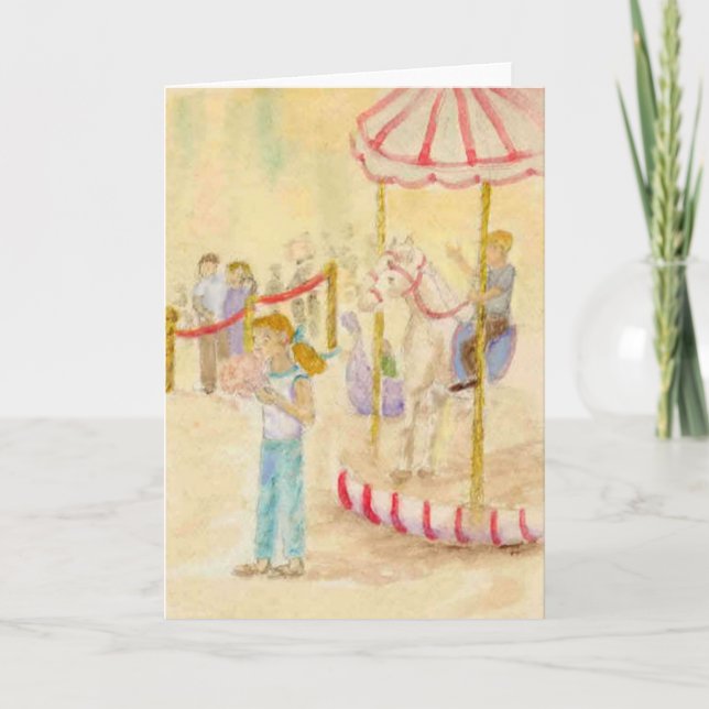 Amusement Park Card (Front)