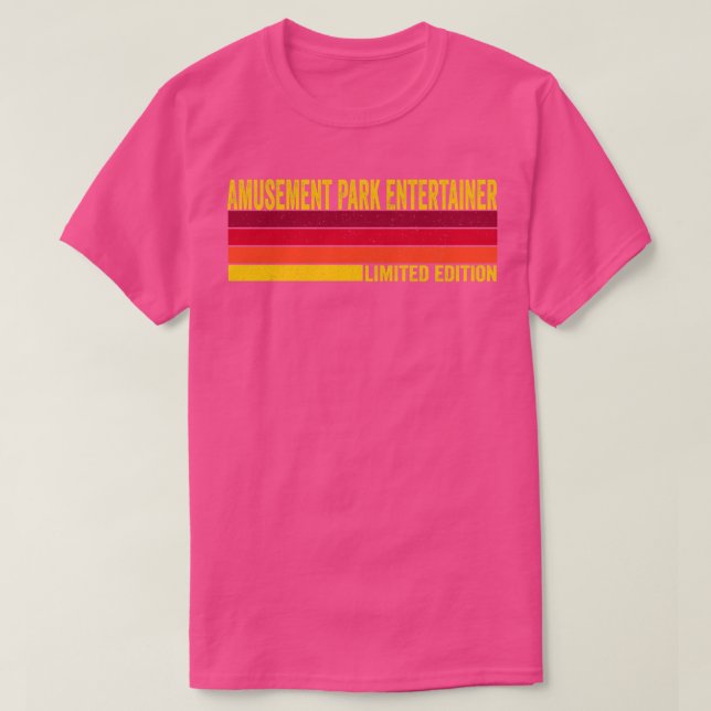 Amusement Park Entertainer T-Shirt (Design Front)
