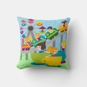 Amusement Park Pillow
