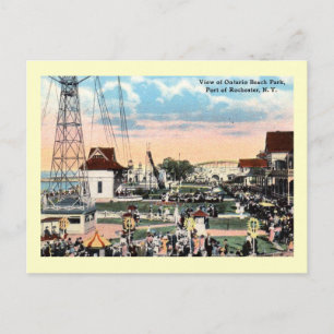 Amusement Park, Rochester, New York Vintage Postcard