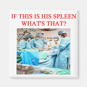 amusing doctor joke magnet