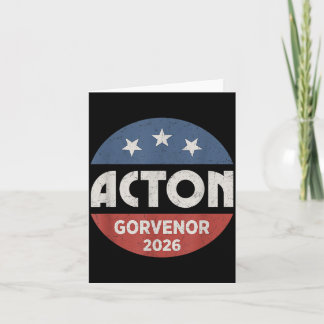 Amy Acton Ohio Governor Election 2026 Democrats Card