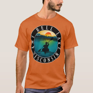 Amy Bell Lake Wisconsin Kayaking T-Shirt