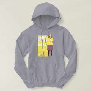 Amy Downtown Hipster Party Girl Hoodie