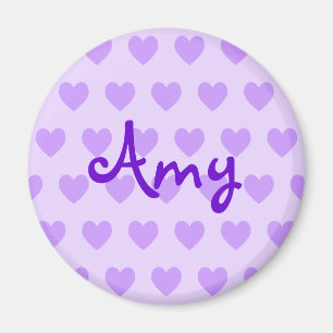 Amy in Purple Magnet