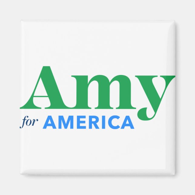 Amy Klobuchar for President 2020 Magnet (Front)