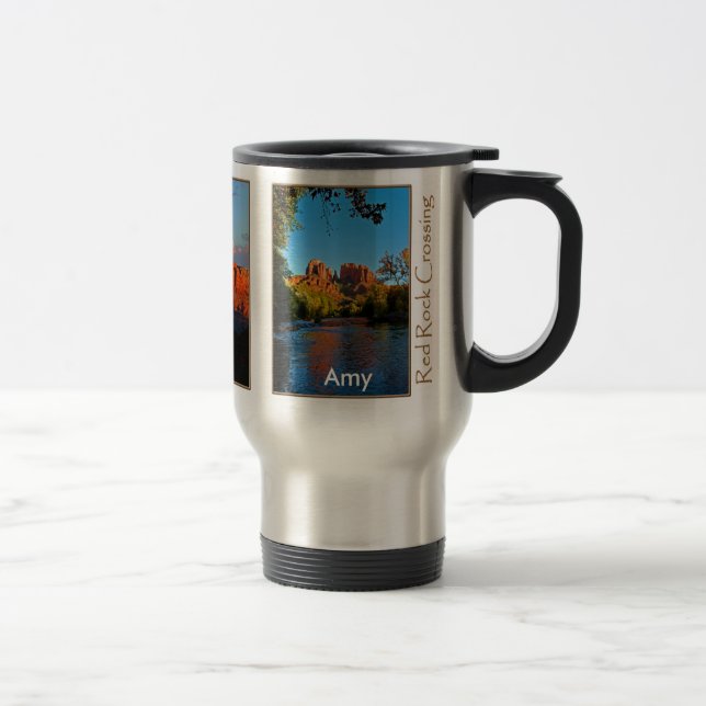 Amy on Red Rock Crossing Mug (Right)