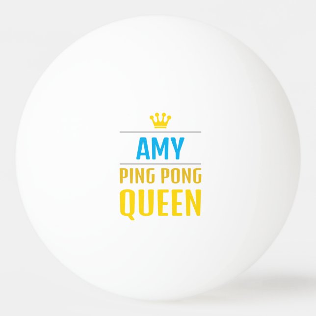 Amy Ping Pong Ball (Front)