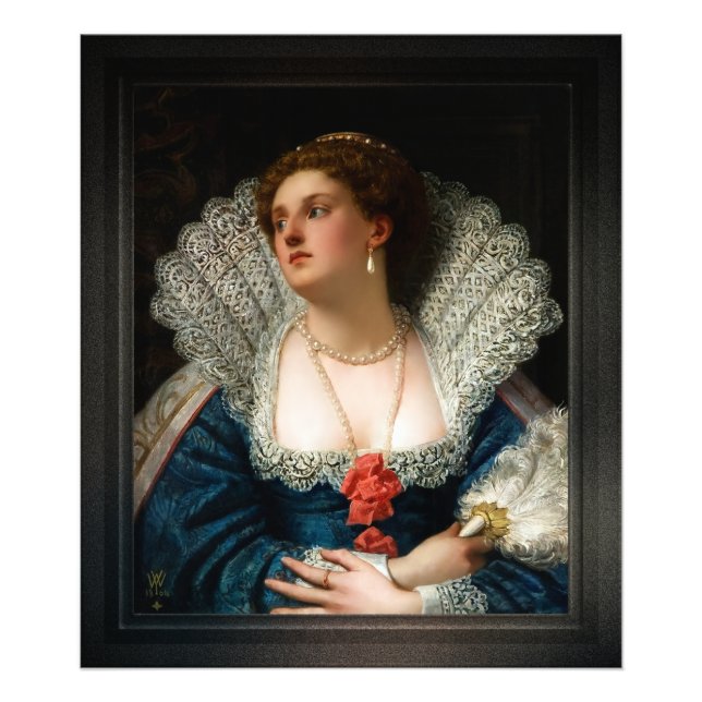 Amy Robsart by William Frederick Yeames Photo Print (Front)