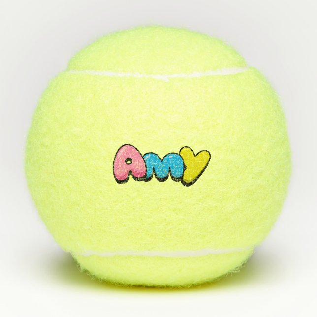 Amy Tennis Balls (Front)