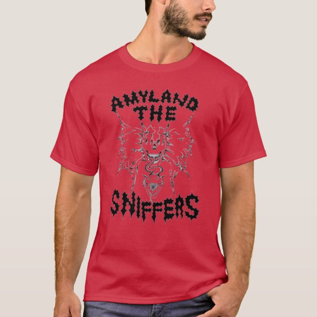 Amyland the Snif fers retro T-Shirt (Front)