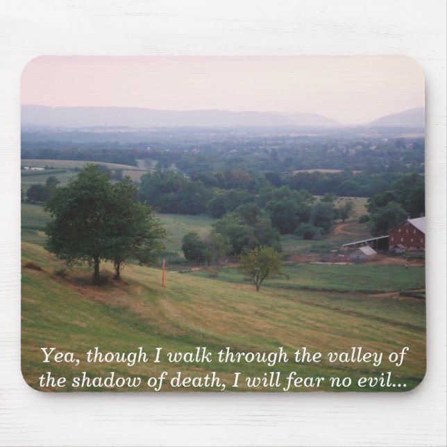 Amyloidosis Awareness - Walk through the valley Mouse Pad (Front)