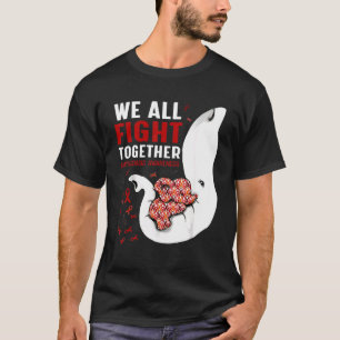 Amyloidosis Awareness We All Fight Together Elepha T-Shirt
