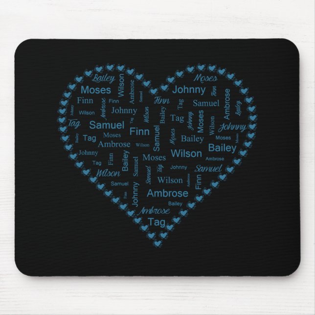 Amy's Book Boyfriends Mouse Pad (Front)