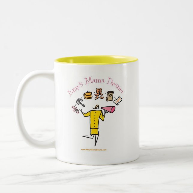 Amy's Mama Drama Mug (Left)