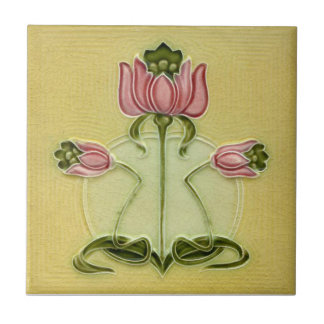 AN100 Art Nouveau Reproduction Antique Tile