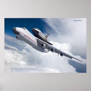 An-225 Mriya & Buran: Space Legends Poster