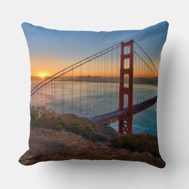 An absolutely stunning sunrise cushion (Front)