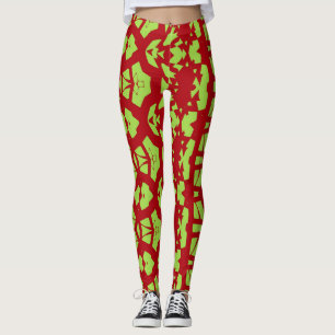 An abstract colourful"Ratti_Creative_Arts" Legging