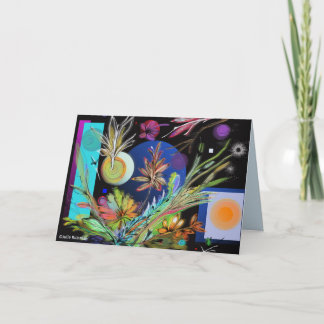 An Abstract Emotional Sympathy Card