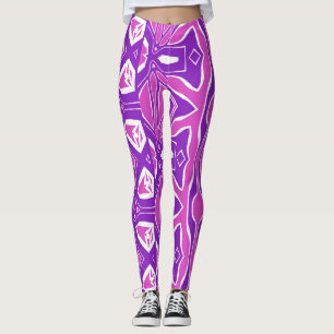 An abstract fabric pattern "Ratti_Creative_Arts" Leggings