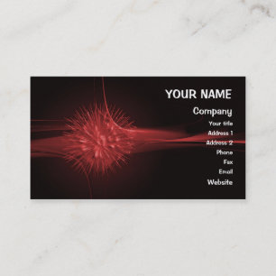 An abstract  for you to customise business card