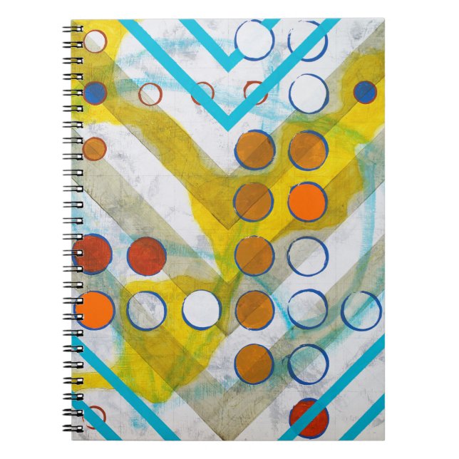 an abstract painting notebook (Front)