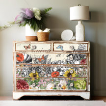 An Abundance of Botanicals Butterfly Decoupage