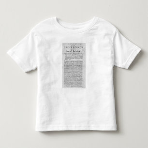 An Account of the Proceedings Toddler T-Shirt