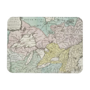 An Accurate Map of Canada, 1761 Magnet