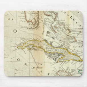 An Accurate Map Of North America Southern section Mouse Pad