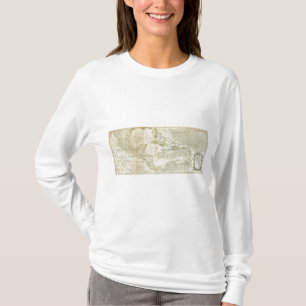An Accurate Map Of North America Southern section T-Shirt