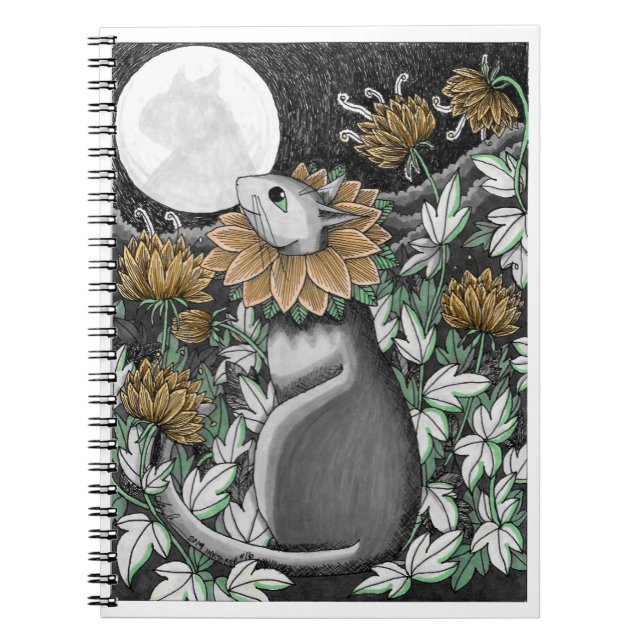 An Acolyte of Artemis spiral notebook (Front)