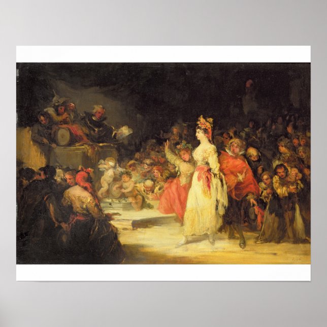 An Actress before the Inquisition (see also 58999) Poster (Front)