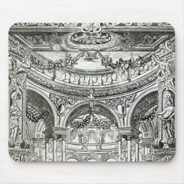 An Admission Ticket for Handel's oratorio Mouse Pad (Front)