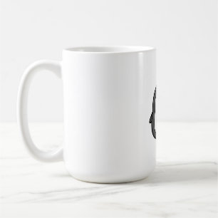 An adorable penguin illustration lovely cute coffee mug