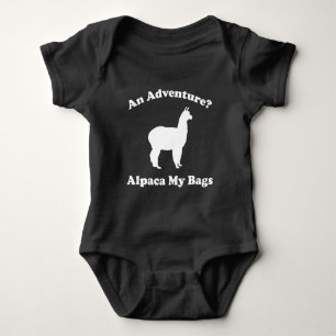 An Adventure? Alpaca My Bags Baby Bodysuit