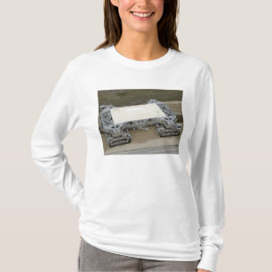 An aerial view of the crawler-transporter T-Shirt